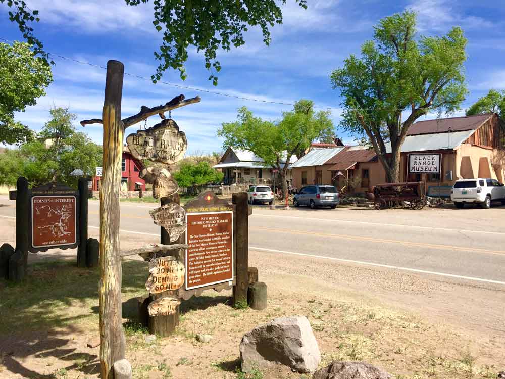 the Black Range Museum in Hillsboro New Mexico